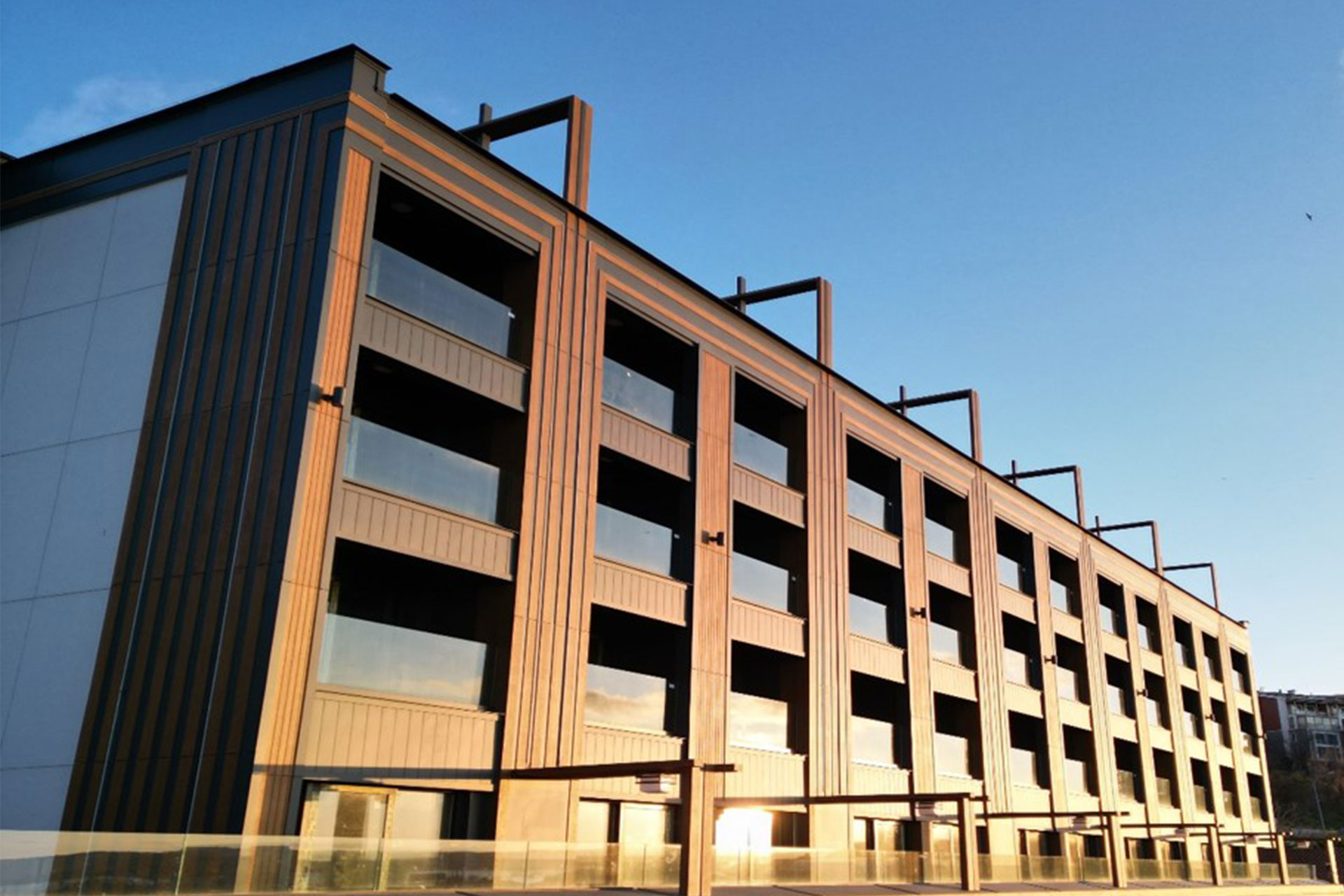 الإسمنت الليفي الملون